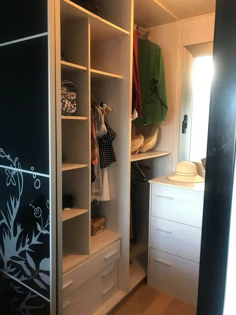 Schlafzimmer von Wohnung zur Miete in Cullera mit Klimaanlage, Terrasse und Möbliert
