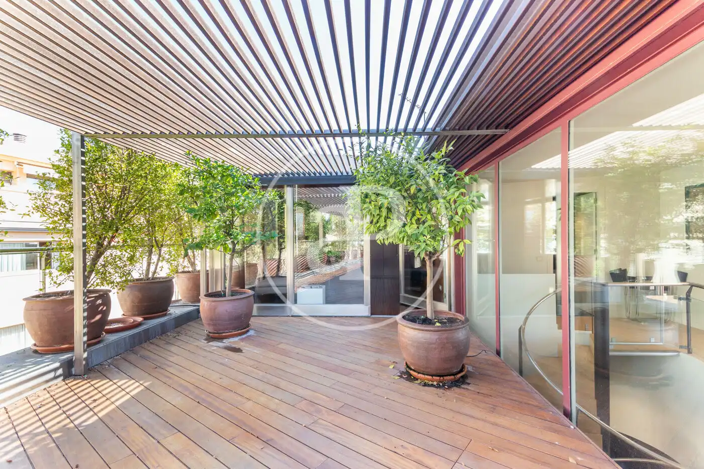Terrace of Flat for rent in Barcelona  with Air Conditioner, Heating and Terrace