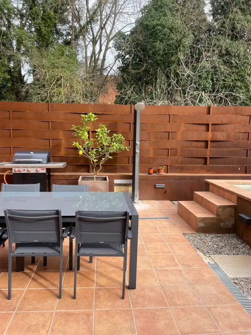 Terraza de Finca rústica en venta en Forallac con Aire acondicionado, Calefacción y Jardín privado