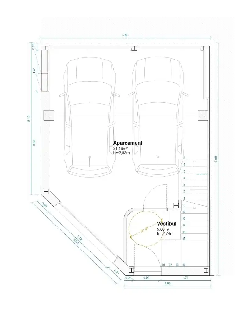 Casa bifamiliare con terrazza in vendita a Carrer de Sant Vicenç 8, imagen 12