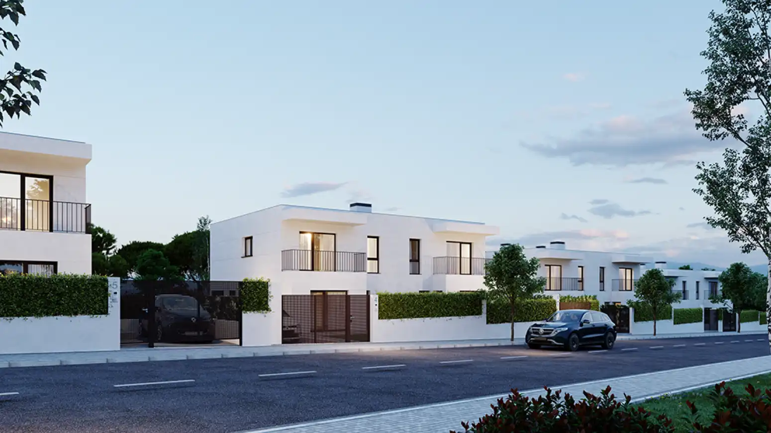 Vista exterior de Casa adosada en venta en Calafell con Aire acondicionado, Jardín privado y Parquet
