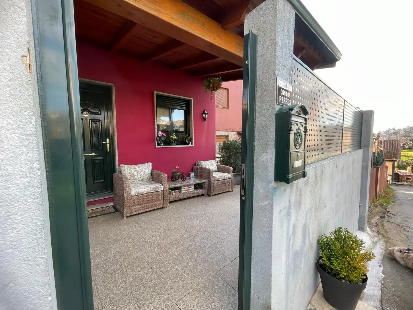 Terraza de Casa o chalet en venta en Vigo  con Calefacción, Amueblado y Horno