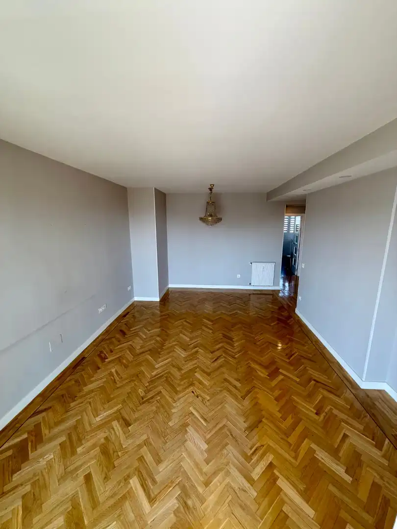 Sala d'estar de Pis en venda en Madrid amb Aire condicionat, Calefacció i Jardí privat