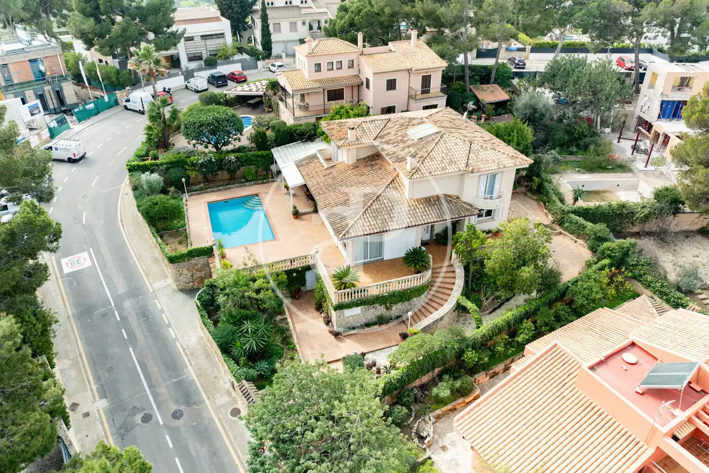 Vista exterior de Casa o xalet en venda en Calvià amb Aire condicionat, Calefacció i Jardí privat