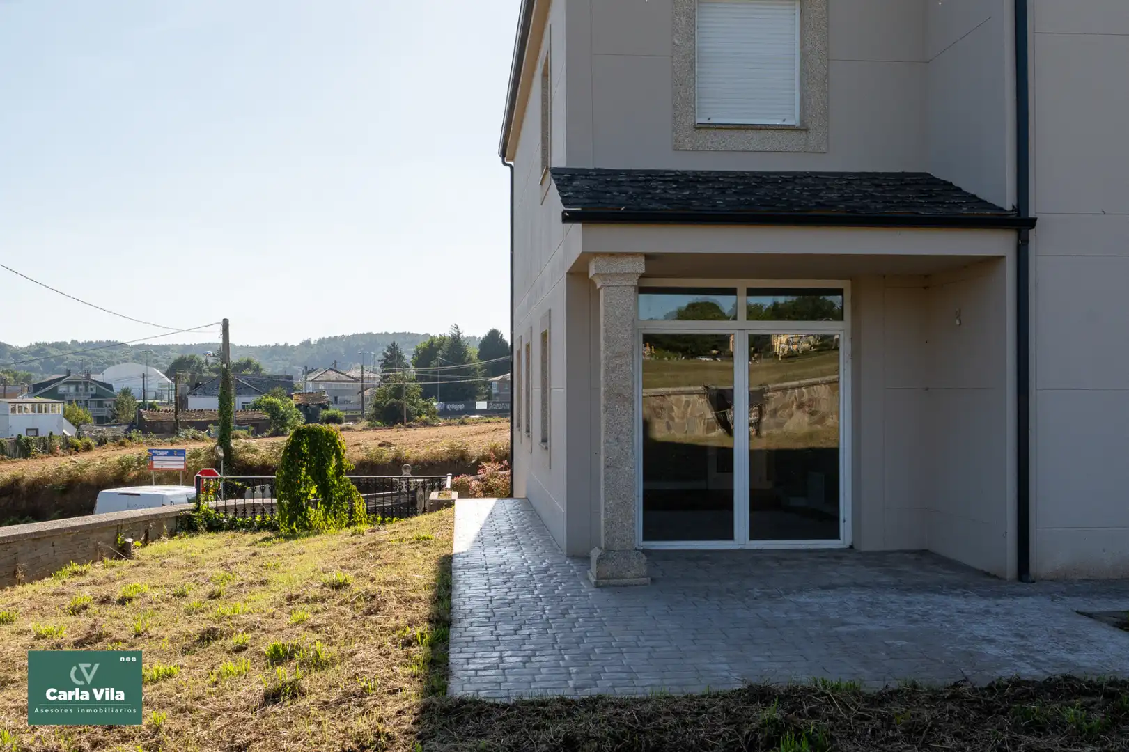 Exterior view of Houses for sale in Lugo  with Heating, Private garden and Parquet flooring