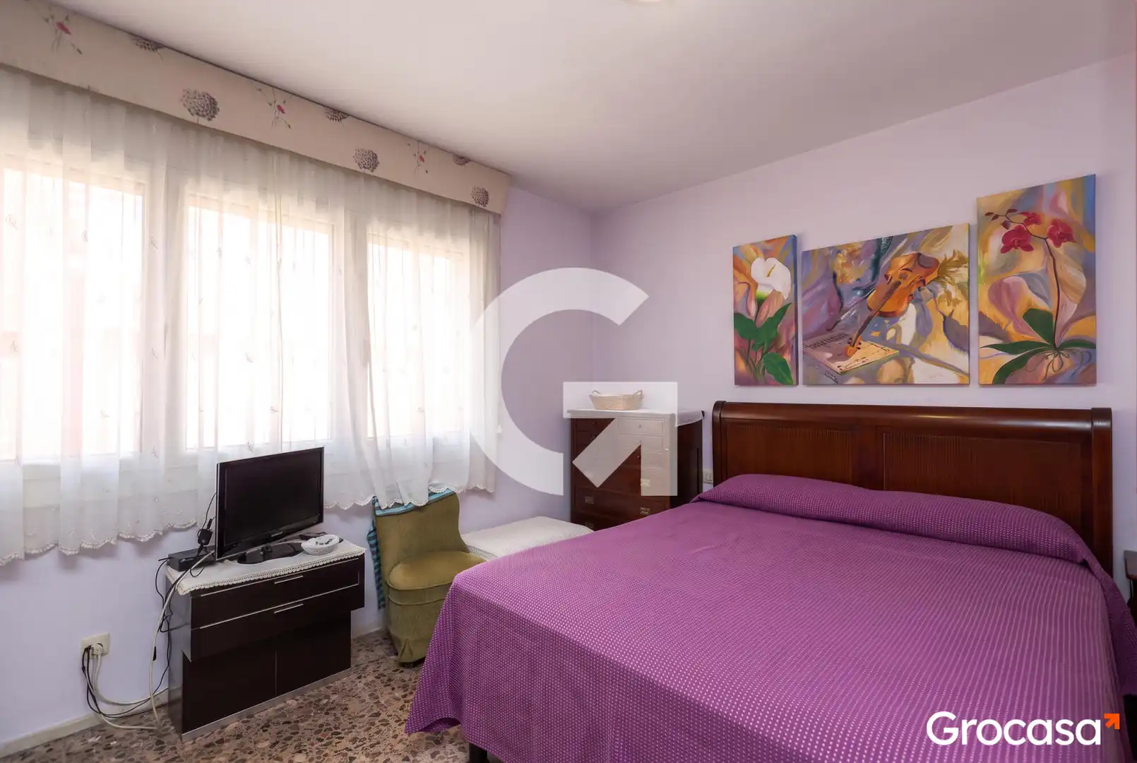 Dormitori de Casa adosada en venda en Sant Boi de Llobregat amb Aire condicionat, Calefacció i Jardí privat