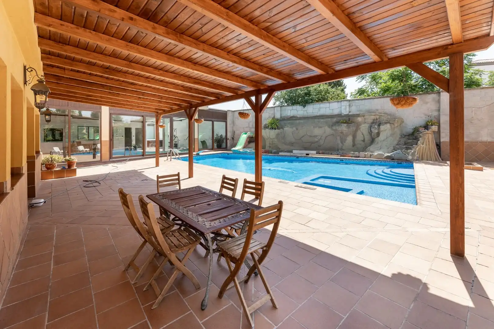 Piscina de Casa o chalet en venta en Villa de Otura con Aire acondicionado, Jardín privado y Terraza