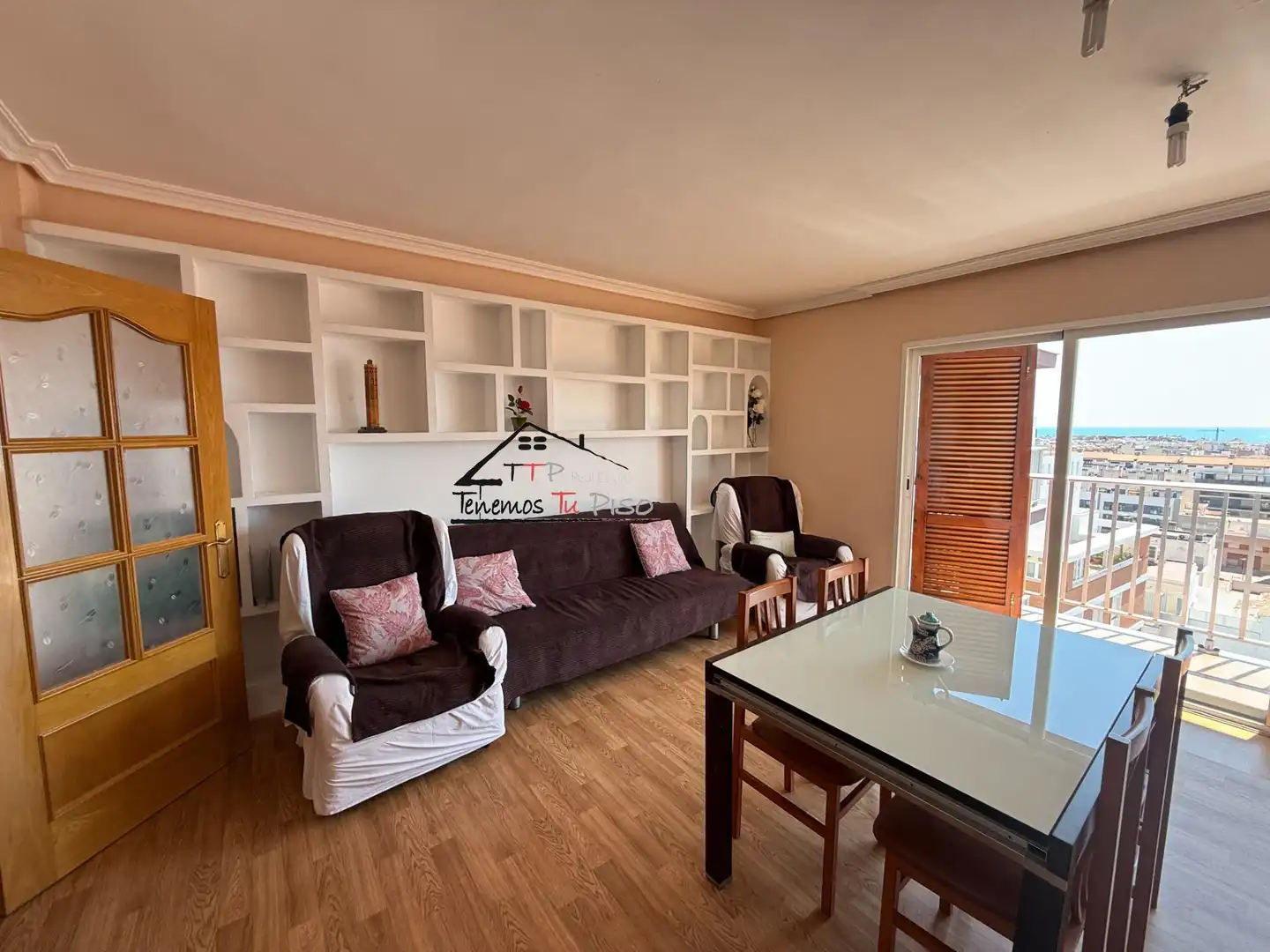 Living room of Flat for rent in Benicarló  with Air Conditioner, Heating and Terrace