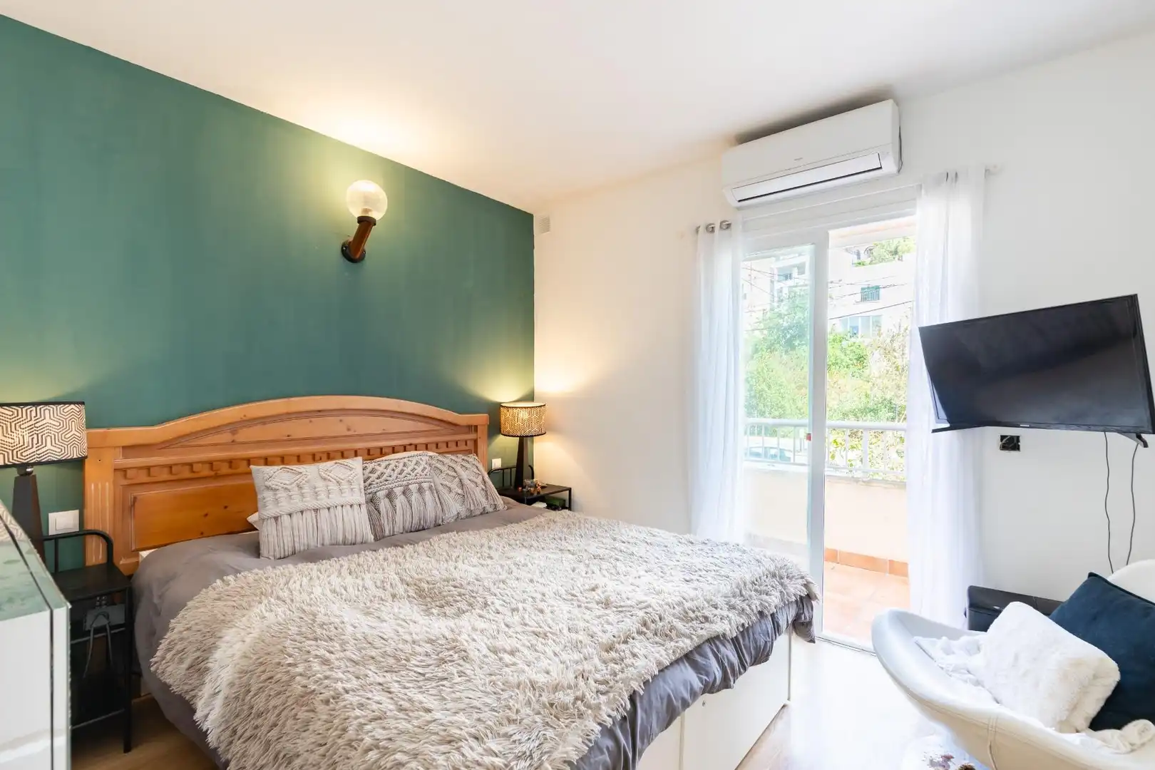 Habitación de Casa adosada en venta en  Palma de Mallorca con Aire acondicionado, Calefacción y Jardín privado