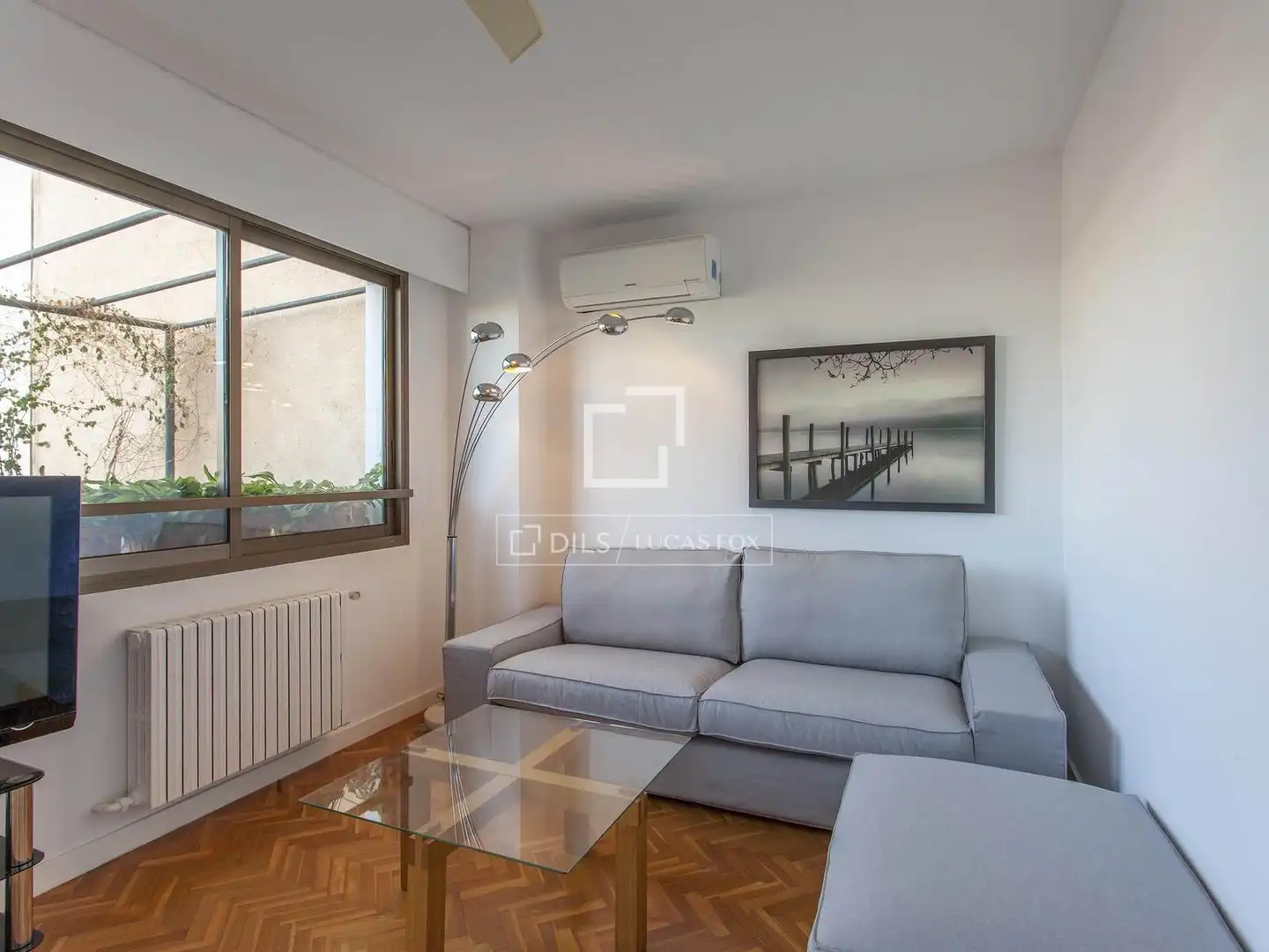 Sala d'estar de Àtic de lloguer en Valencia amb Aire condicionat, Calefacció i Parquet