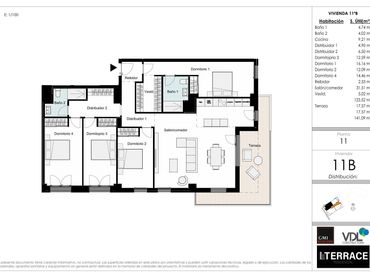 Penthouse mit Aufzug zum Verkauf in Avenida Avenida Universidad