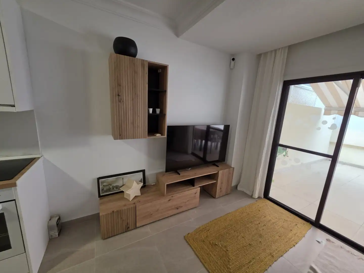 Sala d'estar de Apartament de lloguer en Playa Jardín
