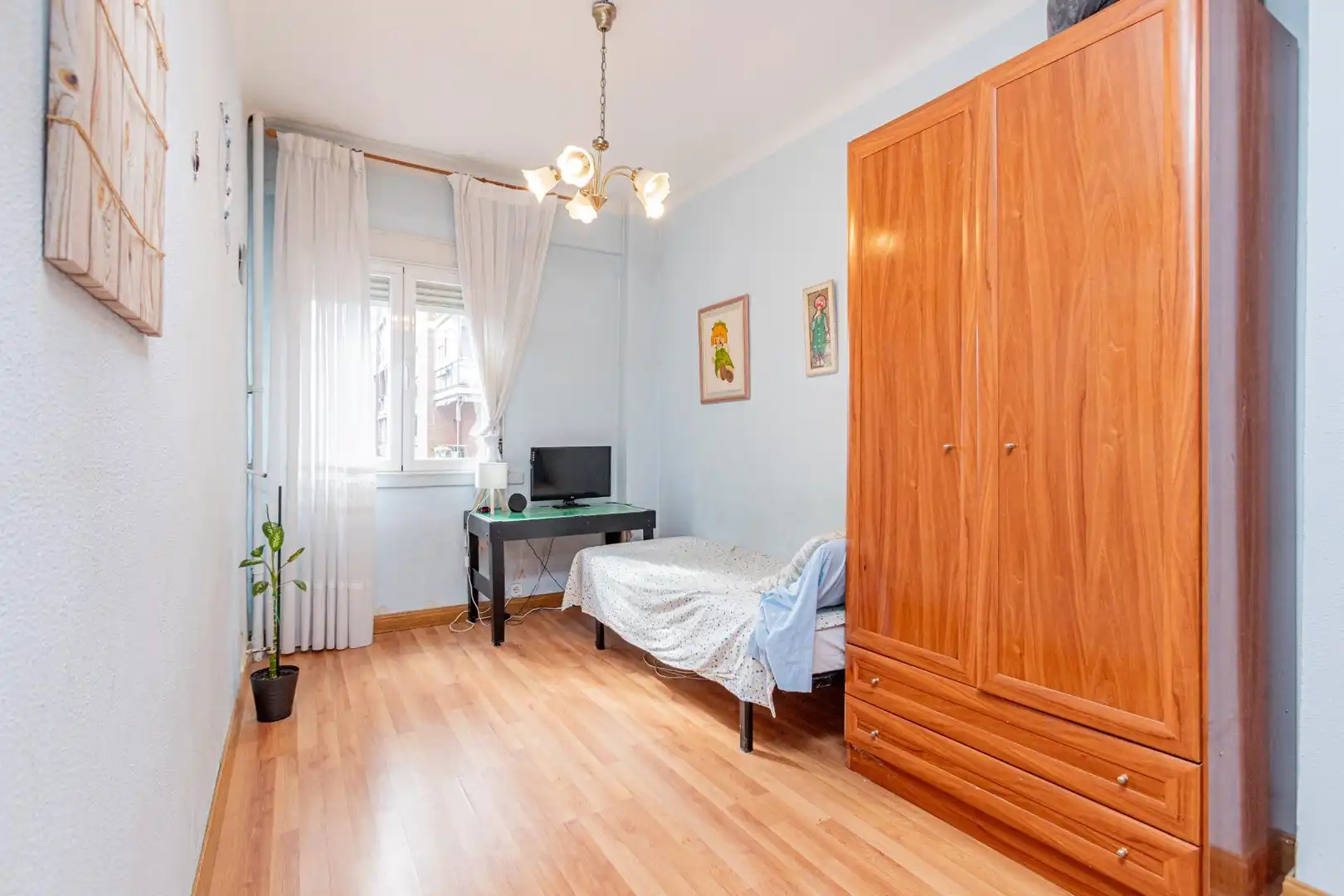 Bedroom of Flat for sale in Madrid  with Heating