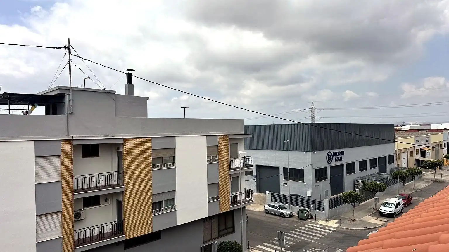 Exterior view of Attic for sale in Almazora / Almassora  with Air Conditioner and Terrace
