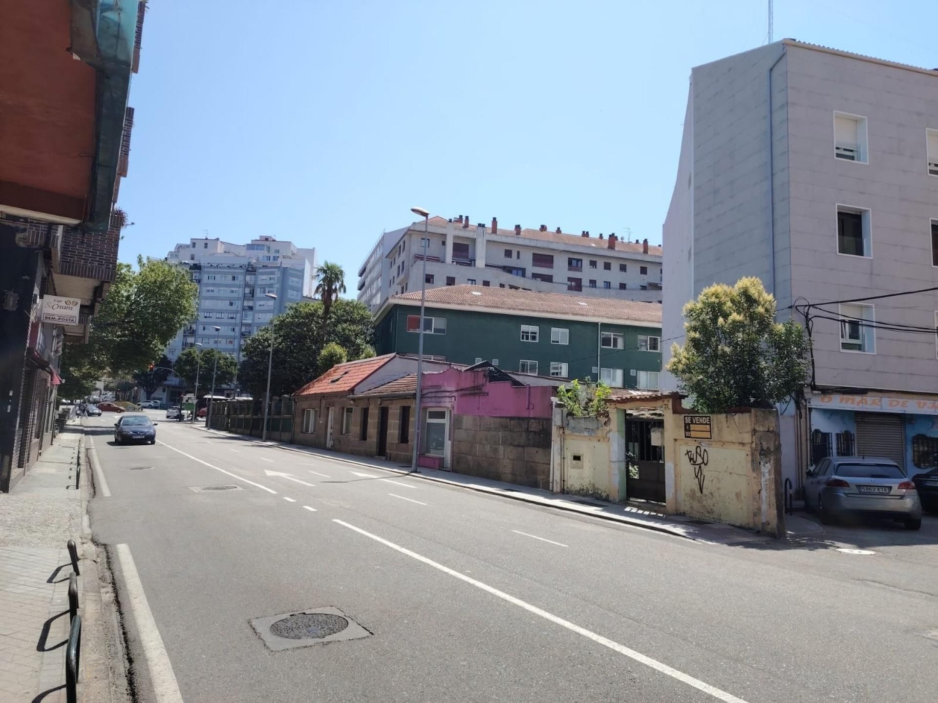 Exterior view of Single-family semi-detached for sale in Vigo 