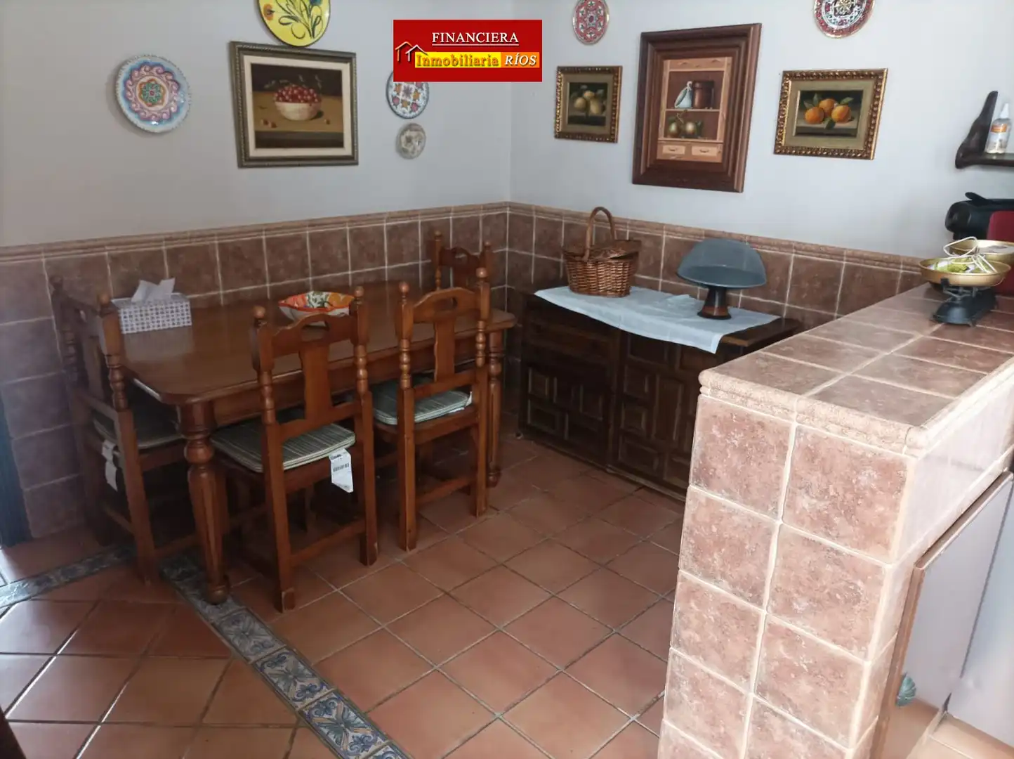 Küche von Haus oder Chalet zum Verkauf in Alcalá de Guadaira mit Klimaanlage und Terrasse