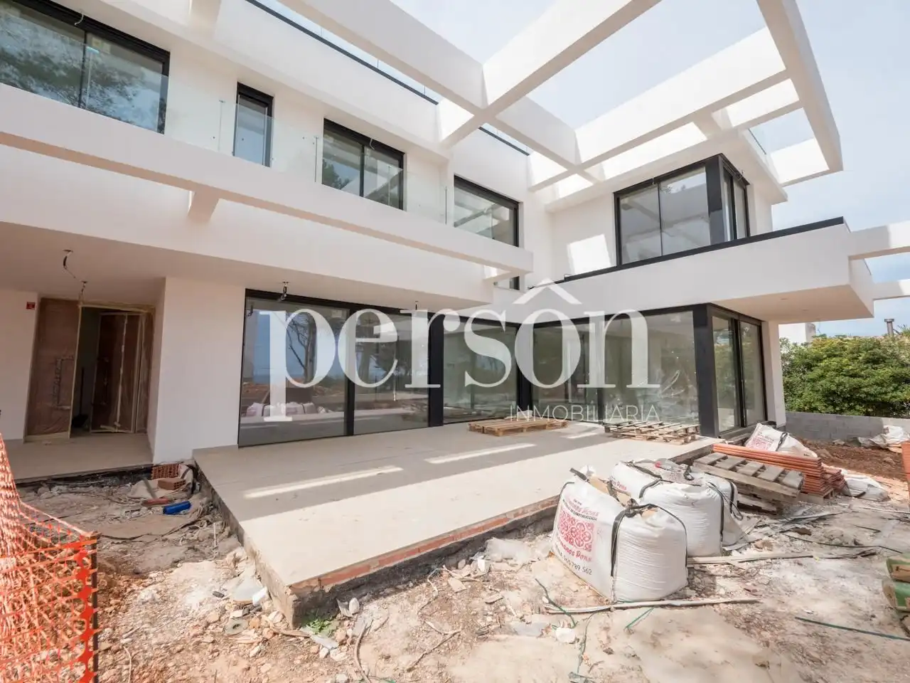 Vista exterior de Casa adosada en venta en Dénia con Aire acondicionado, Calefacción y Jardín privado