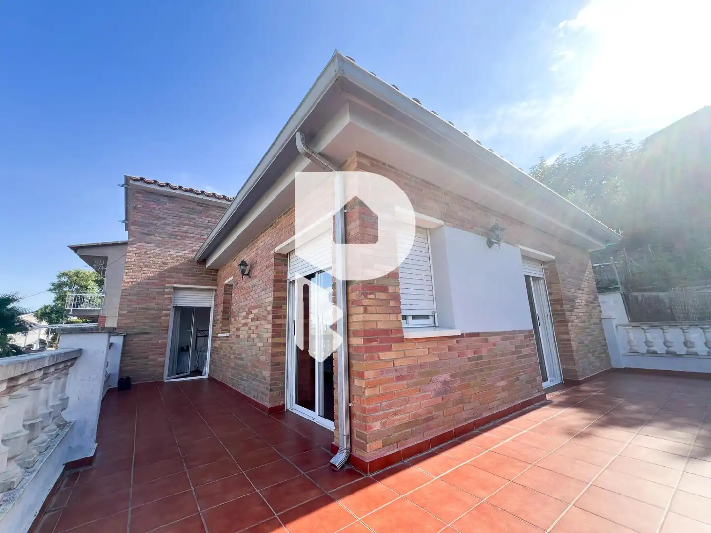 Exterior view of Houses for sale in Sant Andreu de la Barca  with Air Conditioner, Heating and Private garden