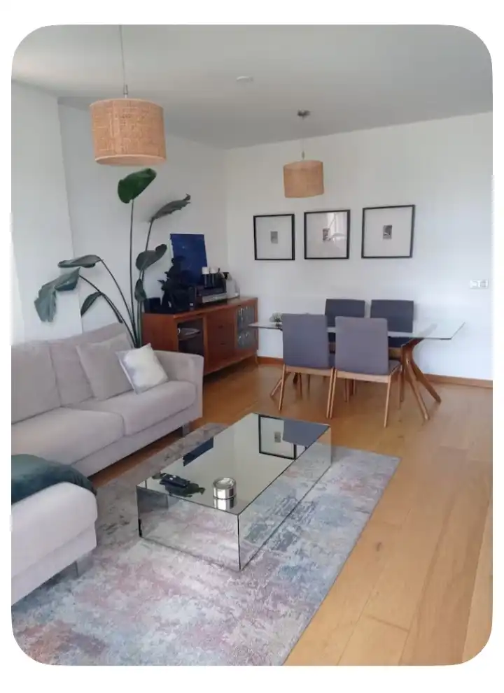 Sala de estar de Piso de alquiler en Ciudad Alta