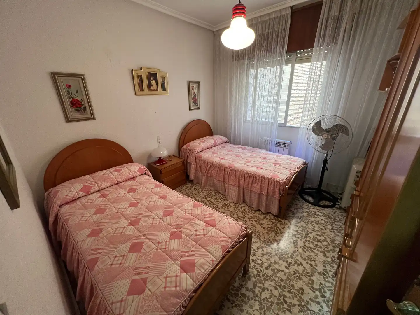 Bedroom of Flat for sale in Jaén  with Air Conditioner, Heating and Furnished