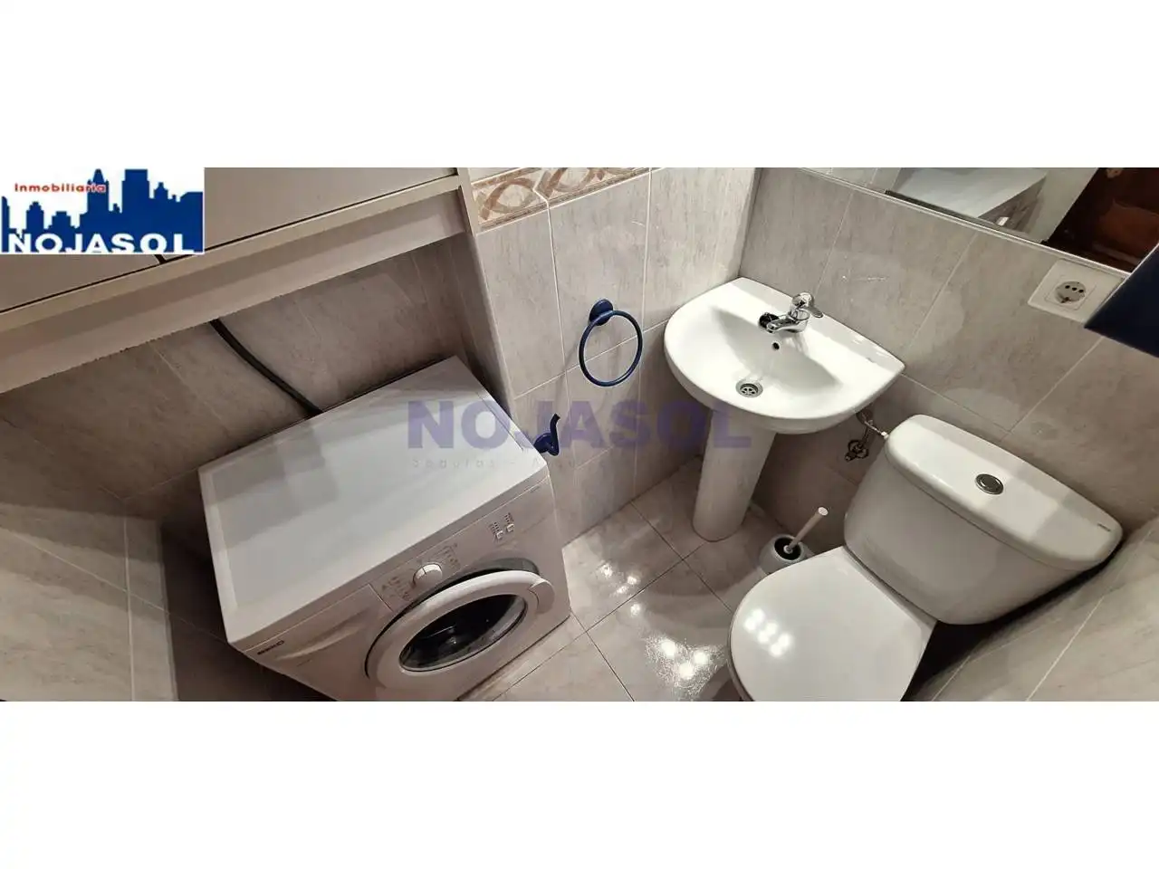 Bany de Apartament de lloguer en Noja amb Calefacció, Jardí privat i Terrassa