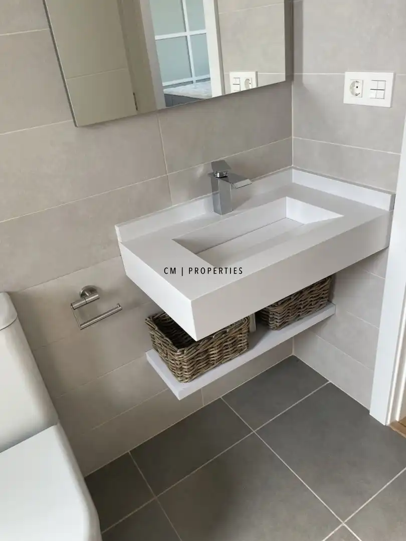 Baño de Ático de alquiler en Valencia con Aire acondicionado, Calefacción y Terraza