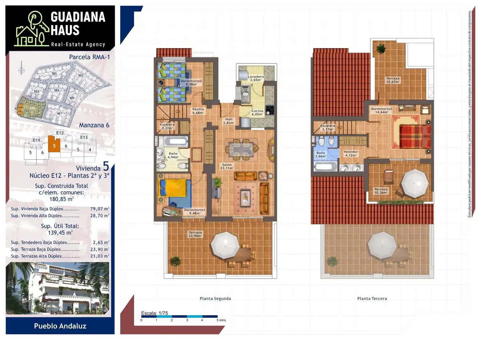 Duplexes for sale in JUAN PABLO II, 1, Costa Esuri