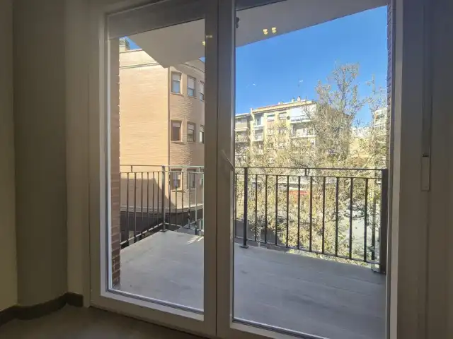 Balcony of Flat for sale in Zaragoza  with Air Conditioner, Heating and Terrace