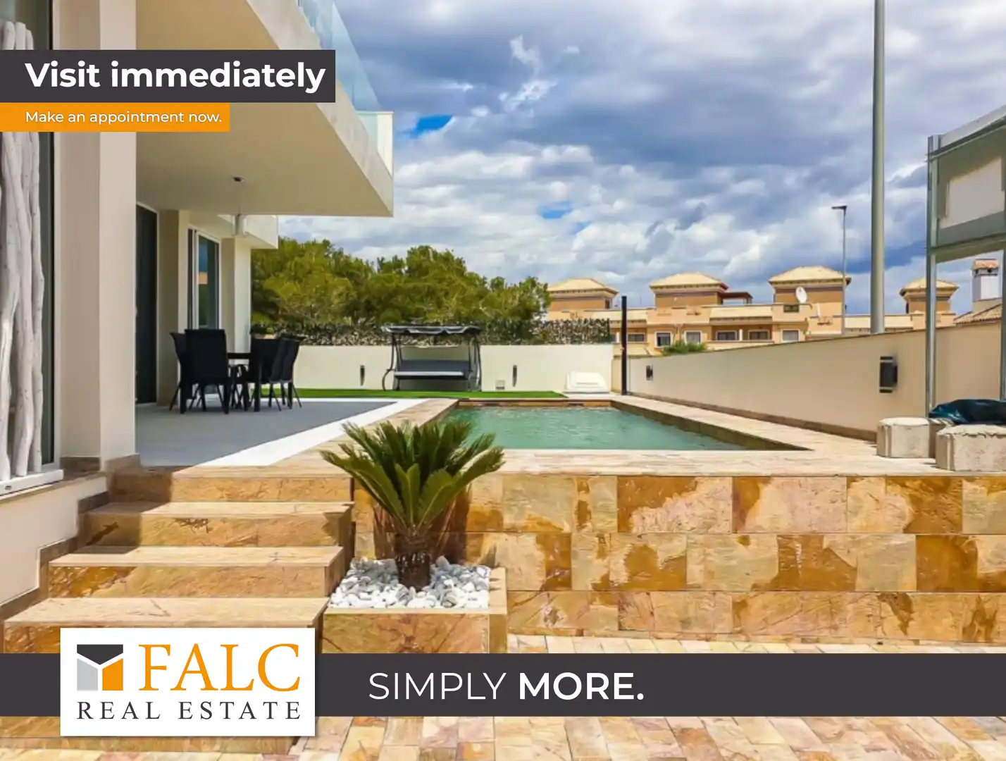 Maison rustique avec piscine à vendre à Orihuela Costa