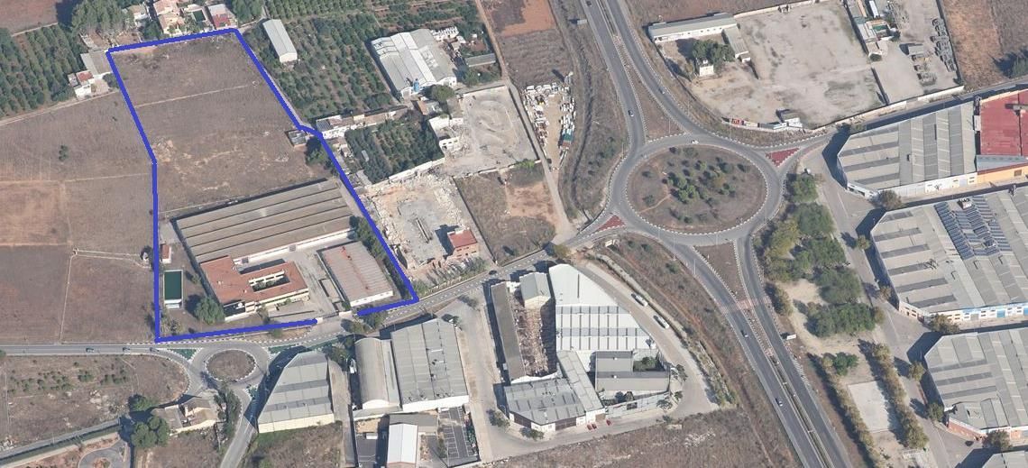 Exterior view of Industrial land for sale in Aldaia