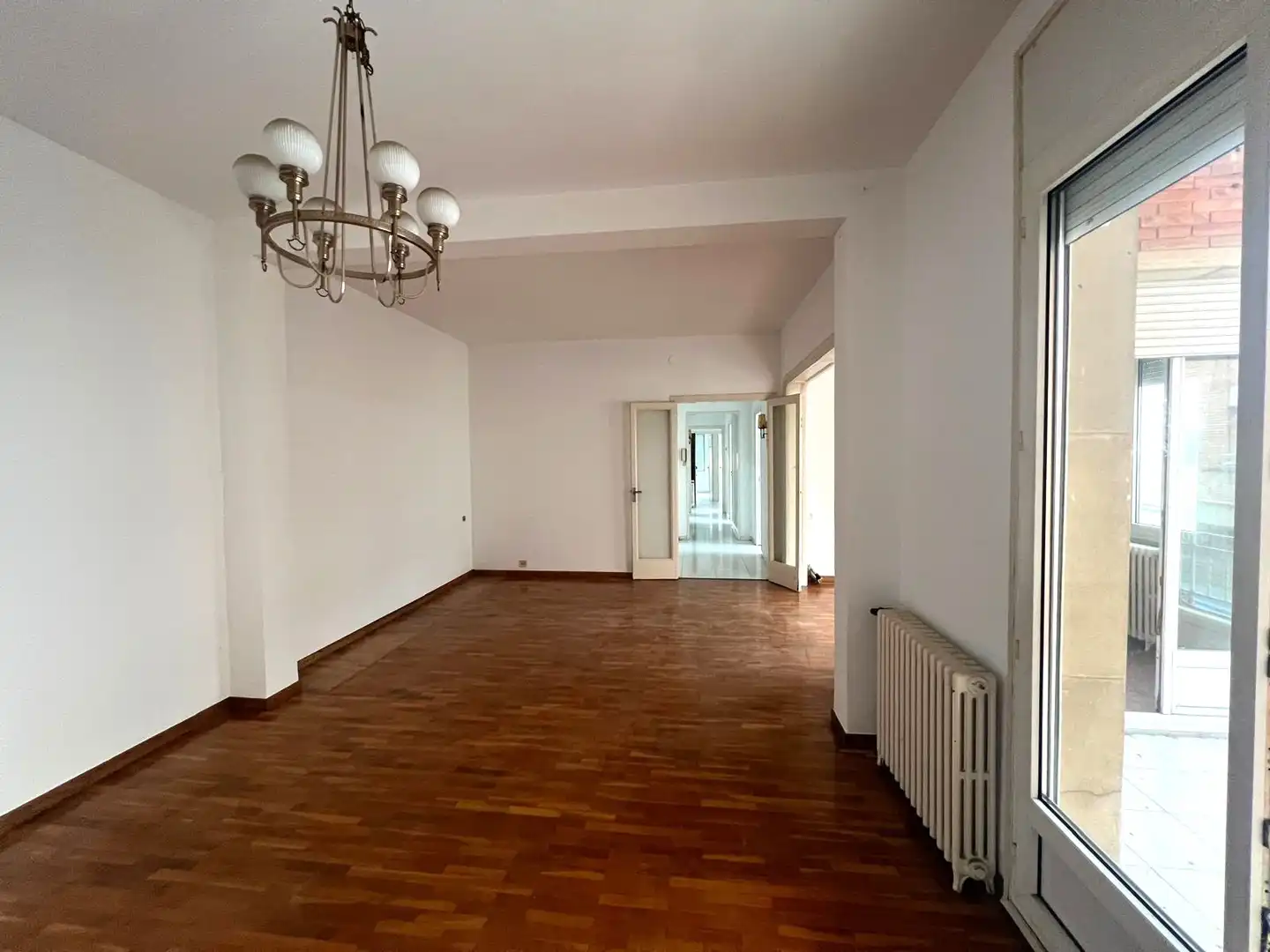 Sala de estar de Casa o chalet en venta en Igualada con Calefacción, Parquet y Terraza