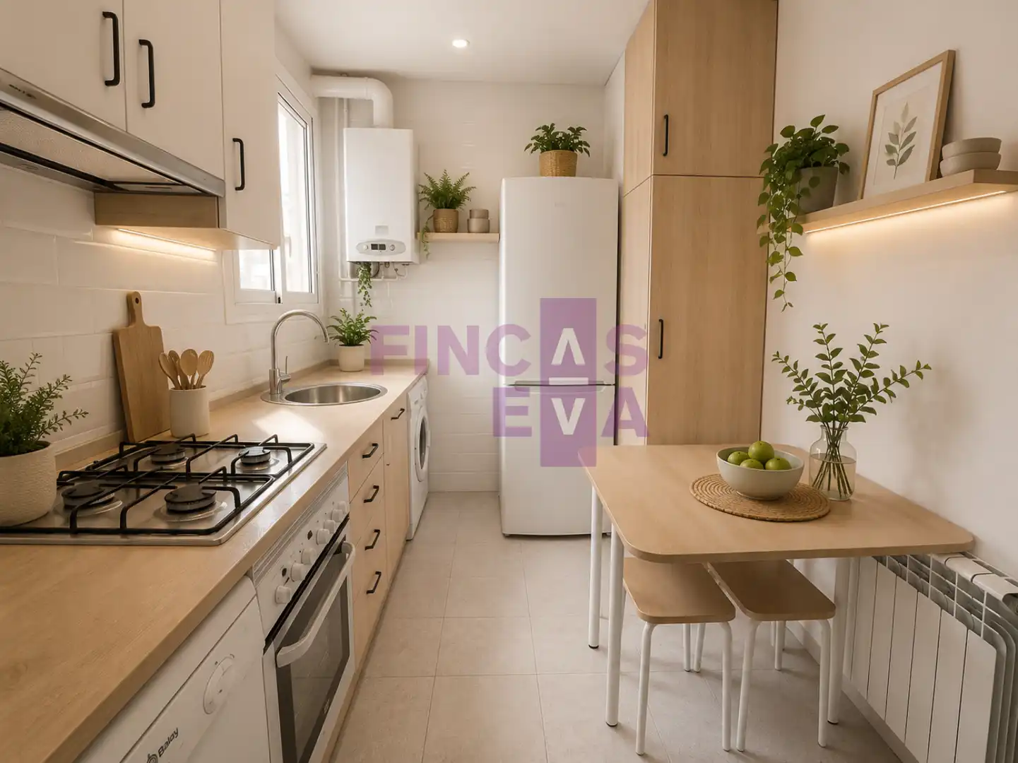 Cuina de Pis en venda en Barcelona amb Aire condicionat i Calefacció
