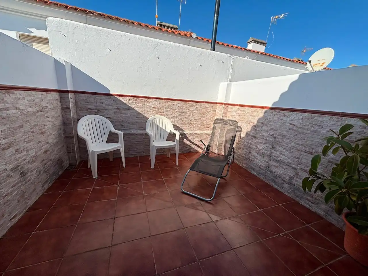 Terrassa de Casa adosada en venda en Olivenza amb Terrassa i Balcó