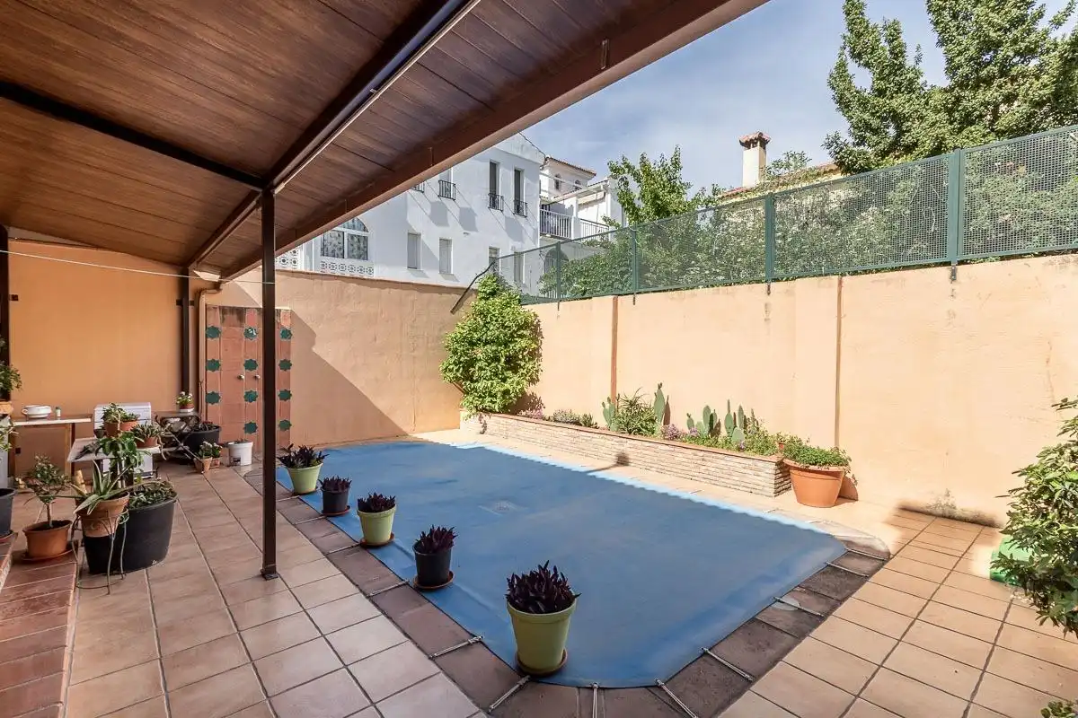 Terraza de Casa o chalet en venta en Santa Fe con Aire acondicionado, Calefacción y Jardín privado