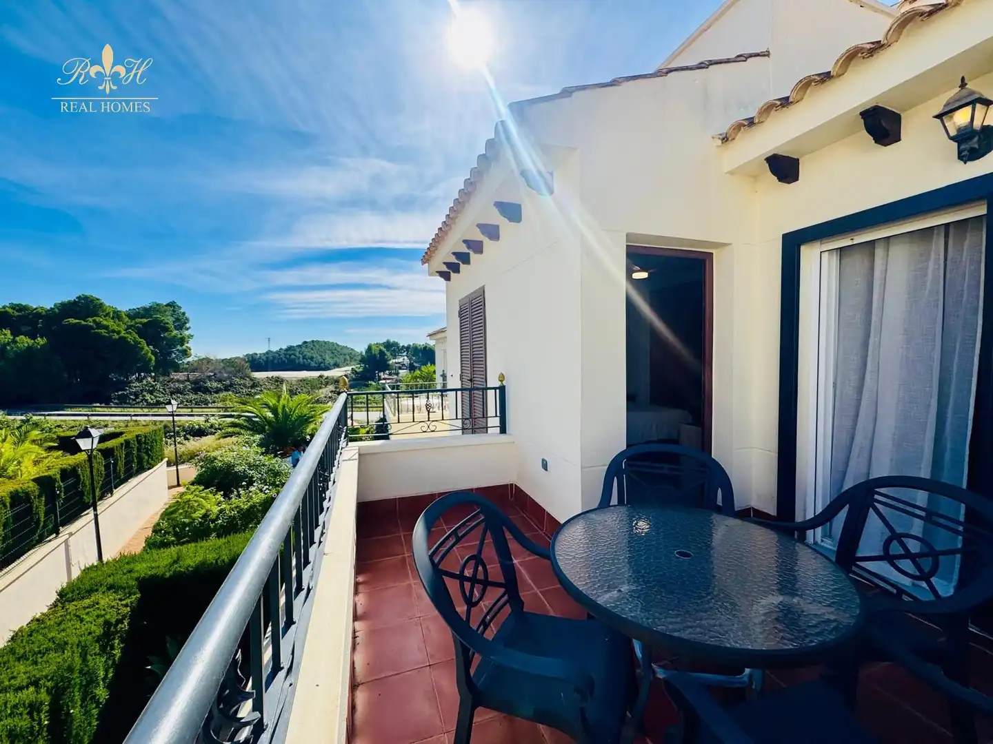 Terraza de Casa adosada de alquiler en Altea con Aire acondicionado, Terraza y Piscina