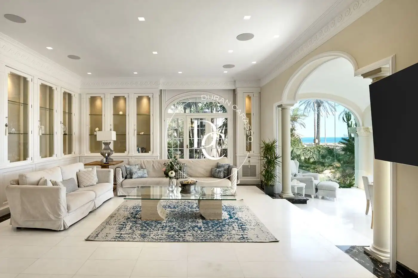 Living room of Houses for sale in Sitges  with Heating, Private garden and Terrace