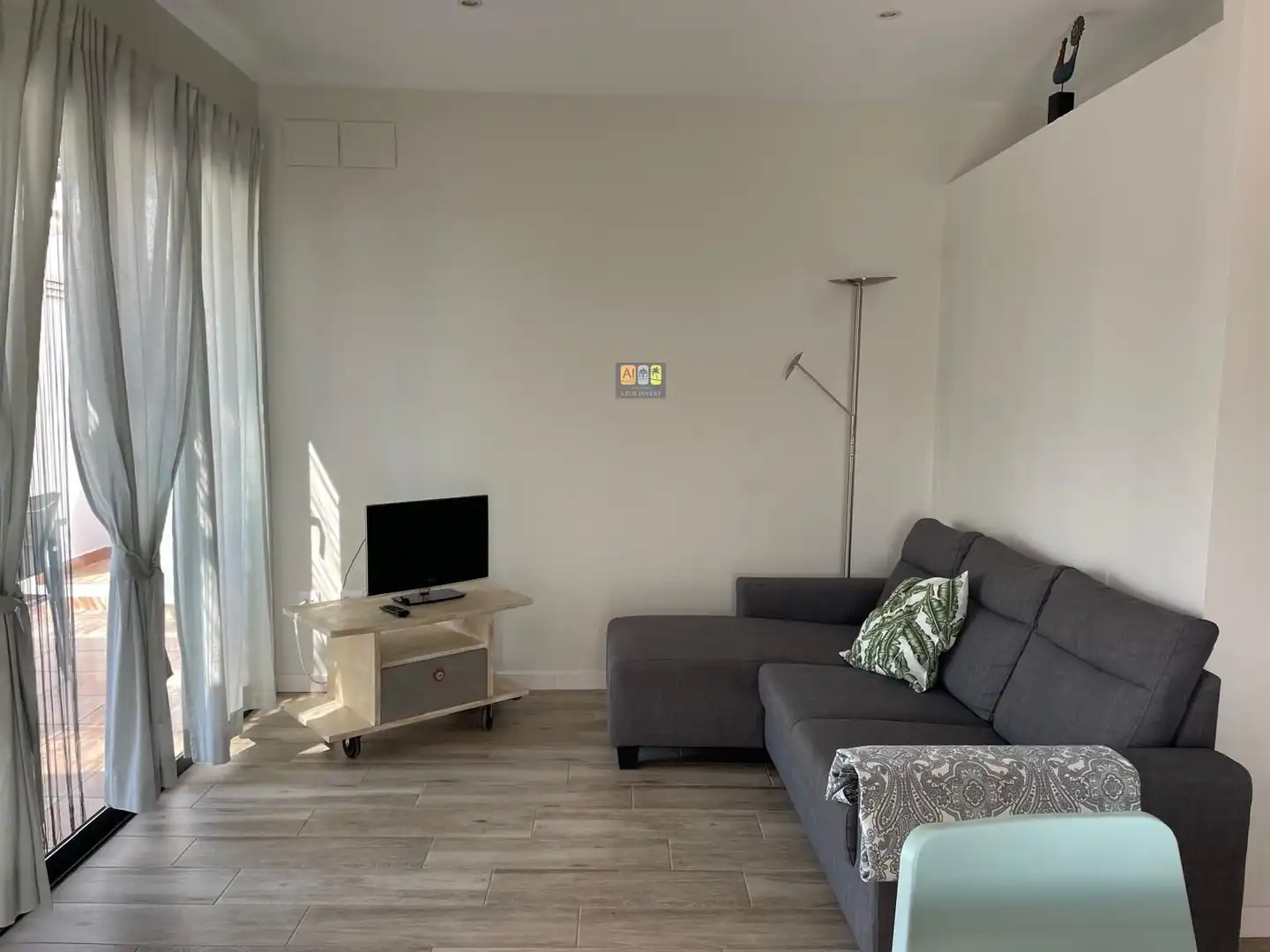 Sala d'estar de Apartament de lloguer en Altea amb Aire condicionat, Calefacció i Terrassa