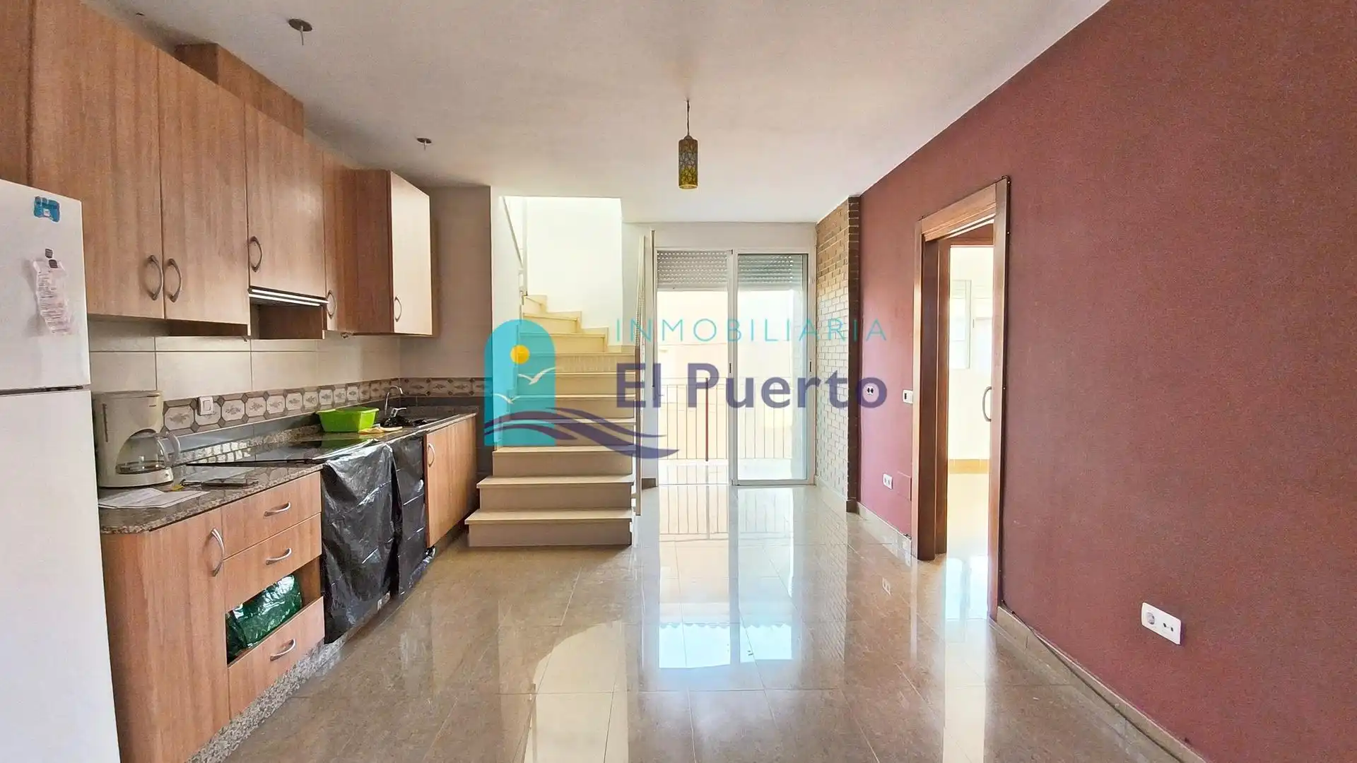Cocina de Ático en venta en Mazarrón con Terraza y Alarma