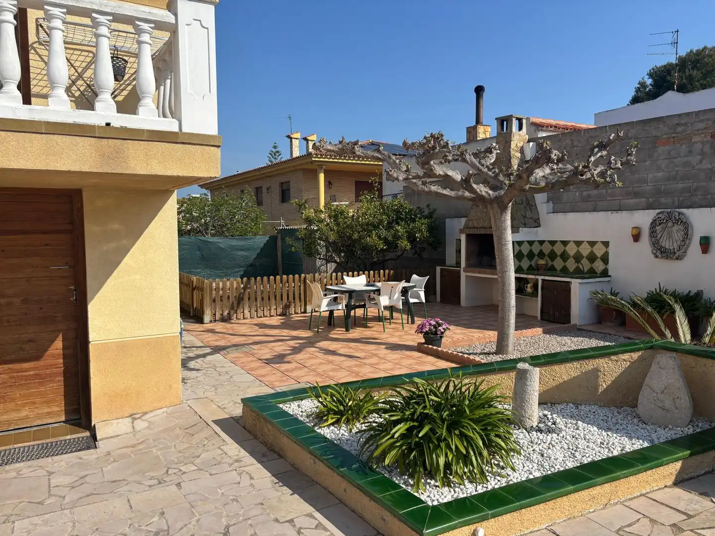 Terraza de Casa o chalet en venta en Deltebre con Aire acondicionado, Calefacción y Jardín privado
