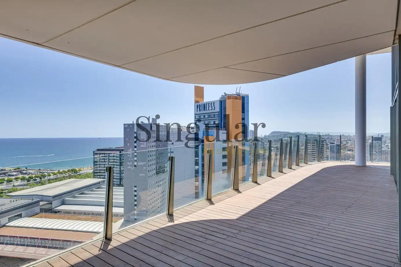 Terrace of Duplexes for sale in Barcelona  with Heating, Parquet flooring and Terrace