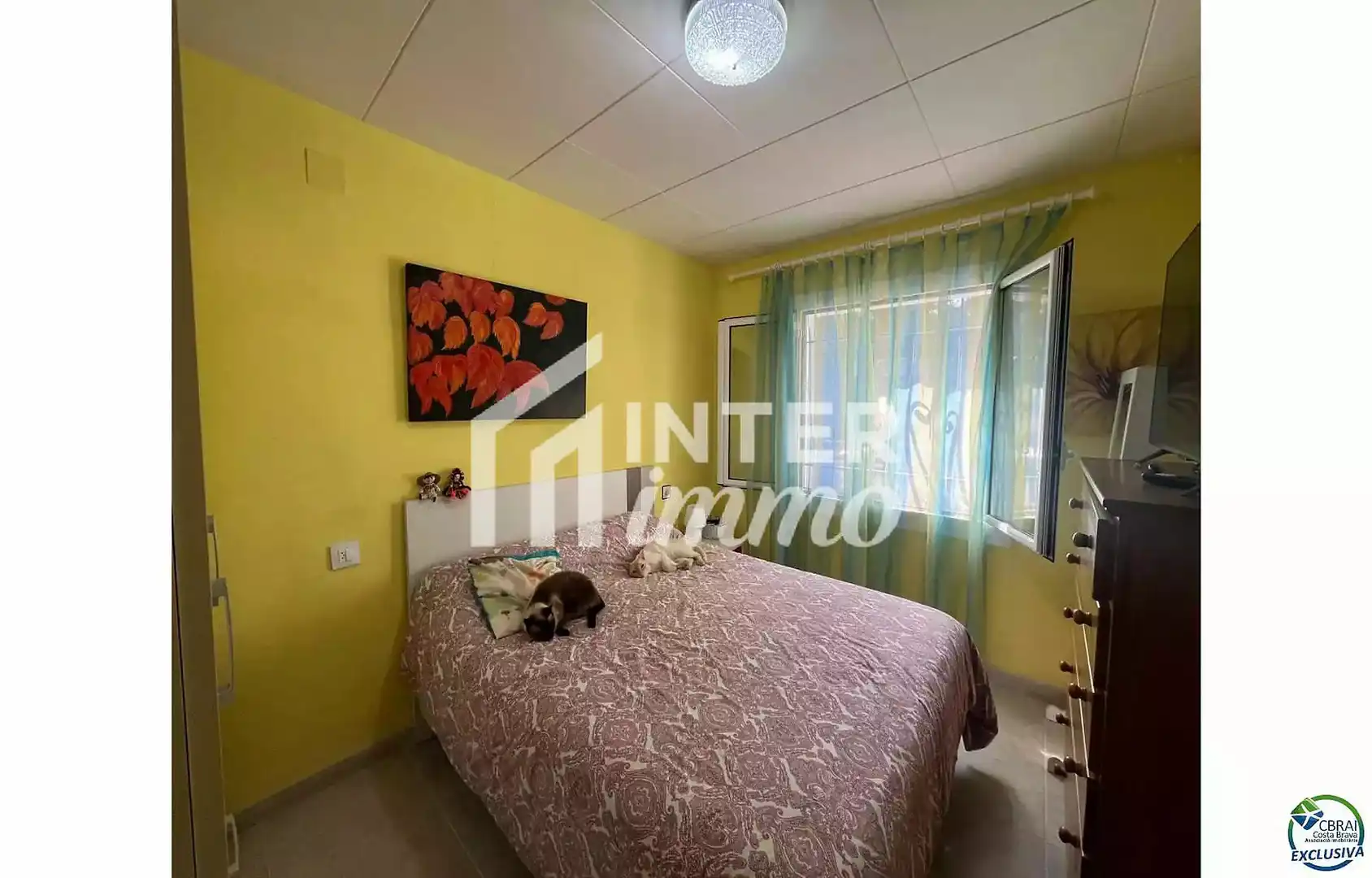 Bedroom of Houses for sale in Roses  with Terrace and Furnished