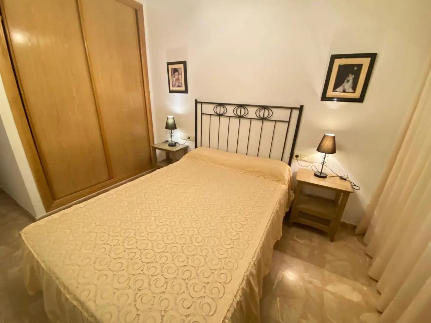 Bedroom of Apartments for rent in Albacete  with Air Conditioner, Heating and Furnished