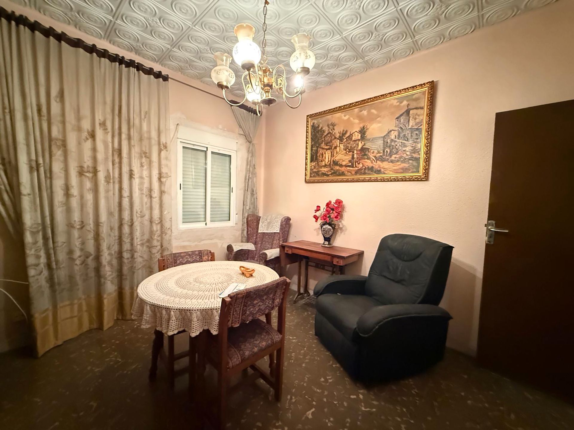 Sala d'estar de Planta baixa en venda en  Valencia Capital amb Terrassa i Moblat