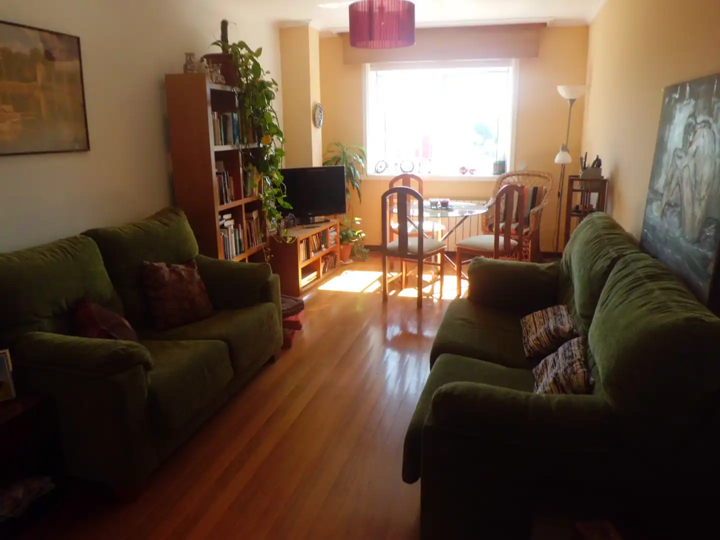 Sala de estar de Piso de alquiler en Narón con Calefacción, Parquet y Trastero