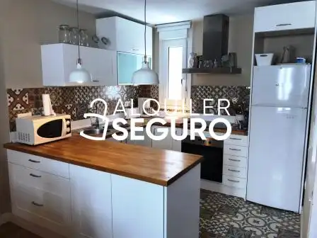 Kitchen of Flat for rent in Vitoria - Gasteiz  with Heating and Furnished
