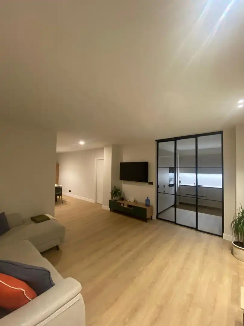Living room of Flat for rent in Getxo   with Heating, Terrace and Furnished