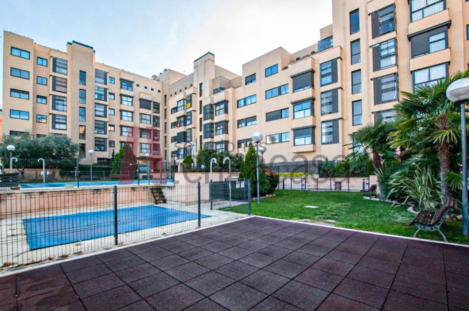 Exterior view of Flat for sale in  Madrid Capital  with Air Conditioner, Heating and Parquet flooring