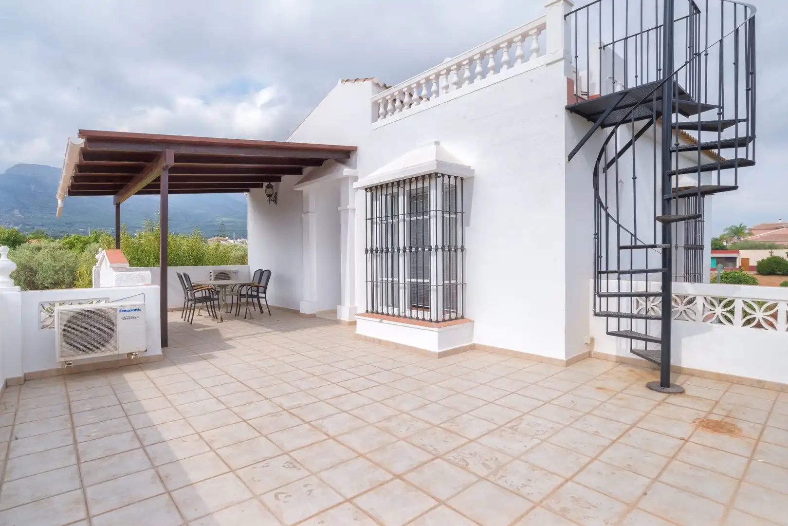 Terraza de Casa o chalet en venta en Alhaurín El Grande con Aire acondicionado, Calefacción y Jardín privado