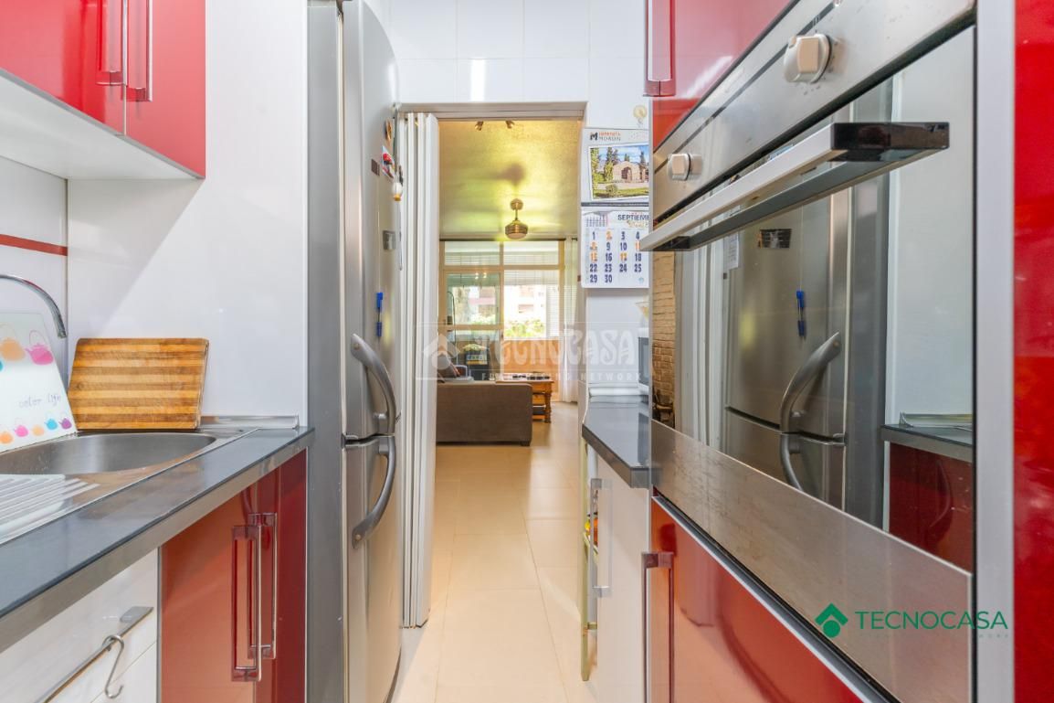Cocina de Piso en venta en Roquetas de Mar con Aire acondicionado, Jardín privado y Terraza