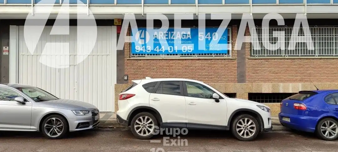 Exterior view of Industrial buildings for sale in Lasarte-Oria